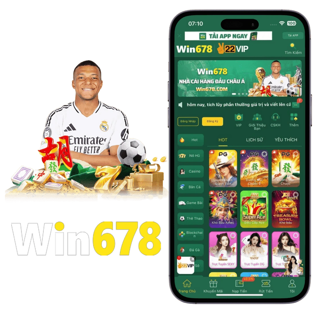 Dịch vụ Win678 trên mobile và máy tính